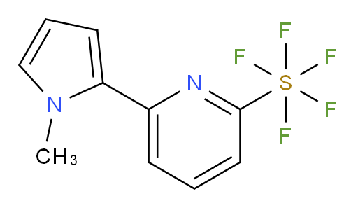 6-(1-methyl-1H-pyrrol-2-yl)pyridine-2-ylsulfur pentafluoride