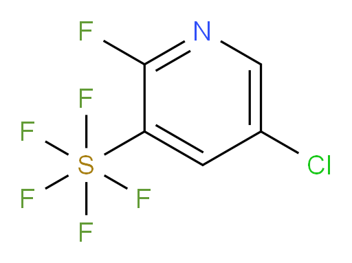 5-chloro-2-fluoropyridine-3-ylsulfur pentafluoride