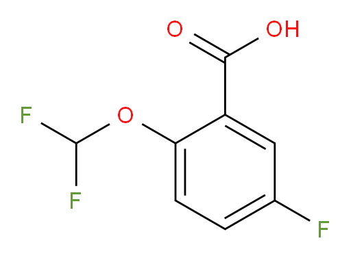 2-(difluoromethoxy)-5-fluorobenzoic acid