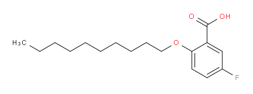 2-(decyloxy)-5-fluorobenzoic acid