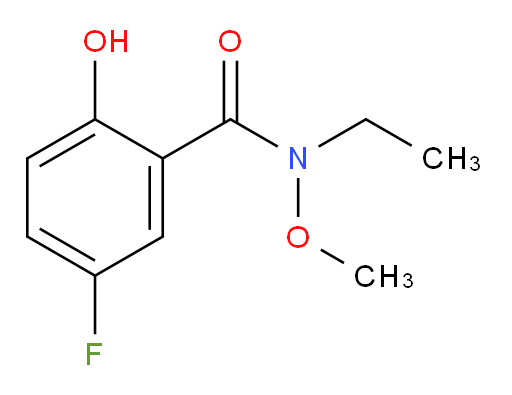 N-ethyl-5-fluoro-2-hydroxy-N-methoxybenzamide