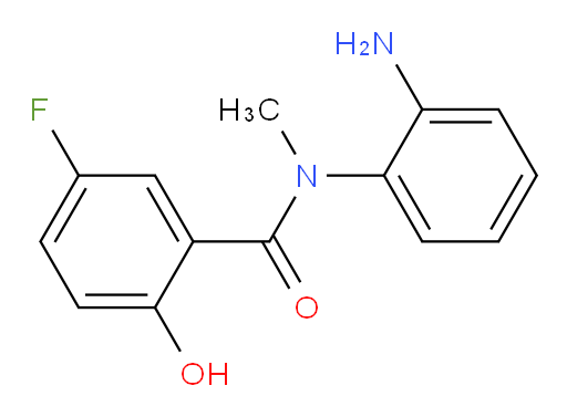 N-(2-aminophenyl)-5-fluoro-2-hydroxy-N-methylbenzamide