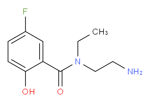 N-(2-aminoethyl)-N-ethyl-5-fluoro-2-hydroxybenzamide