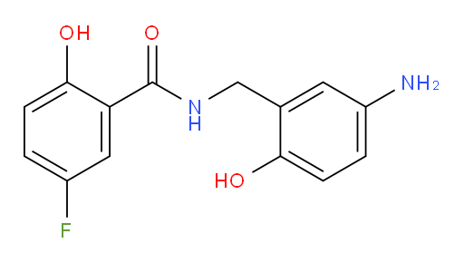 N-(5-amino-2-hydroxybenzyl)-5-fluoro-2-hydroxybenzamide