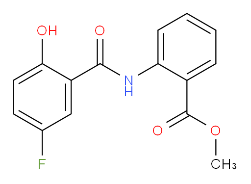 methyl 2-(5-fluoro-2-hydroxybenzamido)benzoate