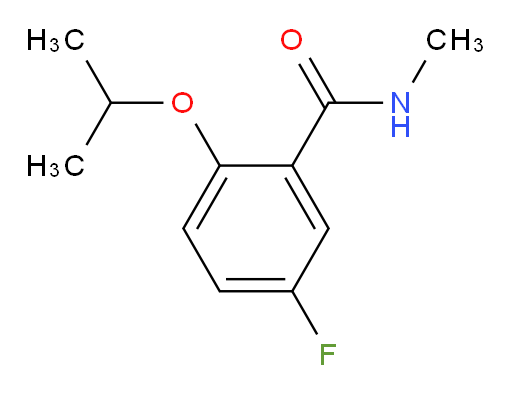 5-fluoro-2-isopropoxy-N-methylbenzamide