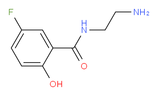 N-(2-aminoethyl)-5-fluoro-2-hydroxybenzamide