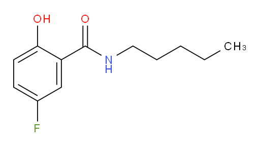 5-fluoro-2-hydroxy-N-pentylbenzamide