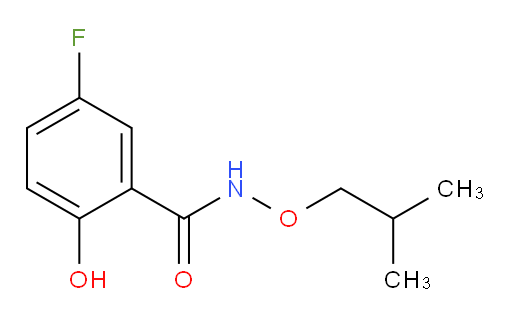 5-fluoro-2-hydroxy-N-isobutoxybenzamide