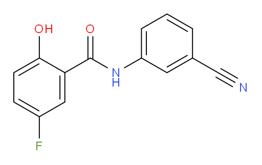 N-(3-cyanophenyl)-5-fluoro-2-hydroxybenzamide