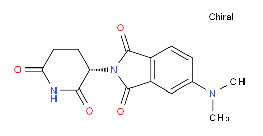 (S)-5-(dimethylamino)-2-(2,6-dioxopiperidin-3-yl)isoindoline-1,3-dione