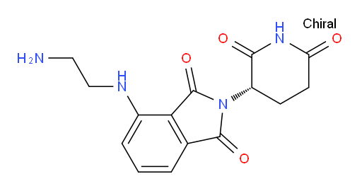 (S)-4-((2-aminoethyl)amino)-2-(2,6-dioxopiperidin-3-yl)isoindoline-1,3-dione