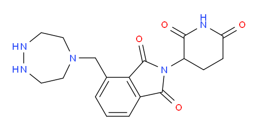 4-((1,2,5-triazepan-5-yl)methyl)-2-(2,6-dioxopiperidin-3-yl)isoindoline-1,3-dione