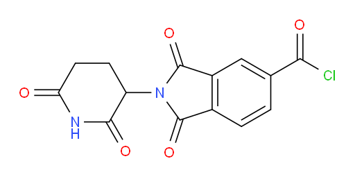 2-(2,6-dioxopiperidin-3-yl)-1,3-dioxoisoindoline-5-carbonyl chloride