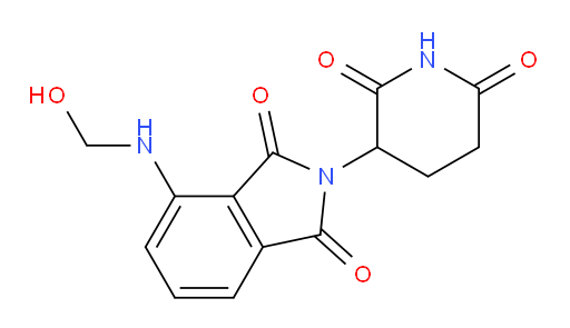 2-(2,6-dioxopiperidin-3-yl)-4-((hydroxymethyl)amino)isoindoline-1,3-dione