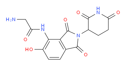 2-amino-N-(2-(2,6-dioxopiperidin-3-yl)-5-hydroxy-1,3-dioxoisoindolin-4-yl)acetamide