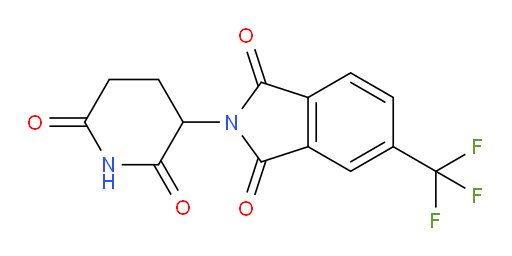 2-(2,6-dioxopiperidin-3-yl)-5-(trifluoromethyl)isoindoline-1,3-dione