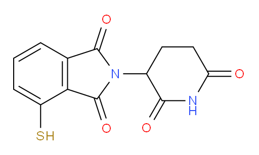 2-(2,6-dioxopiperidin-3-yl)-4-mercaptoisoindoline-1,3-dione