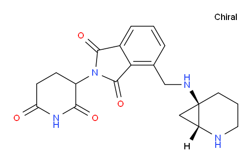 4-(((1R,6R)-2-azabicyclo[4.1.0]heptan-6-ylamino)methyl)-2-(2,6-dioxopiperidin-3-yl)isoindoline-1,3-dione
