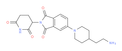 5-(4-(2-aminoethyl)piperidin-1-yl)-2-(2,6-dioxopiperidin-3-yl)isoindoline-1,3-dione