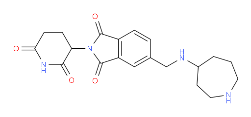 5-((azepan-4-ylamino)methyl)-2-(2,6-dioxopiperidin-3-yl)isoindoline-1,3-dione
