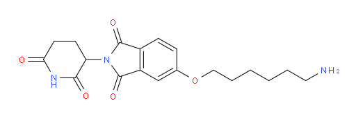 5-((6-aminohexyl)oxy)-2-(2,6-dioxopiperidin-3-yl)isoindoline-1,3-dione