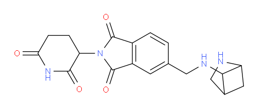 5-((2-azabicyclo[2.1.1]hexan-5-ylamino)methyl)-2-(2,6-dioxopiperidin-3-yl)isoindoline-1,3-dione