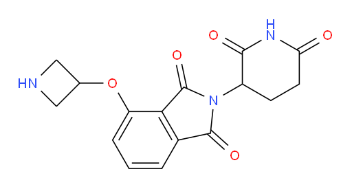 4-(azetidin-3-yloxy)-2-(2,6-dioxopiperidin-3-yl)isoindoline-1,3-dione