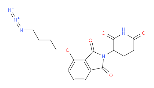 4-(4-azidobutoxy)-2-(2,6-dioxopiperidin-3-yl)isoindoline-1,3-dione