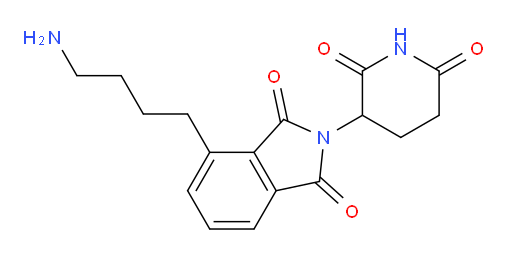 4-(4-aminobutyl)-2-(2,6-dioxopiperidin-3-yl)isoindoline-1,3-dione