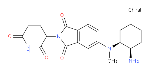 5-(((1S,2R)-2-aminocyclohexyl)(methyl)amino)-2-(2,6-dioxopiperidin-3-yl)isoindoline-1,3-dione