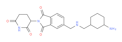 5-((((3-aminocyclohexyl)methyl)amino)methyl)-2-(2,6-dioxopiperidin-3-yl)isoindoline-1,3-dione