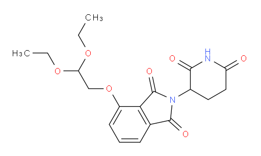 4-(2,2-diethoxyethoxy)-2-(2,6-dioxopiperidin-3-yl)isoindoline-1,3-dione