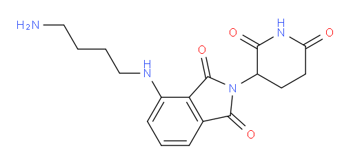 4-((4-aminobutyl)amino)-2-(2,6-dioxopiperidin-3-yl)isoindoline-1,3-dione