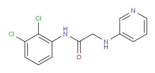 N-(2,3-dichlorophenyl)-2-(pyridin-3-ylamino)acetamide