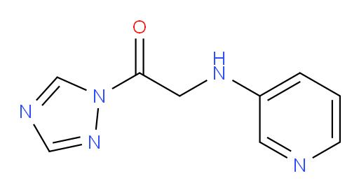 2-(pyridin-3-ylamino)-1-(1H-1,2,4-triazol-1-yl)ethanone