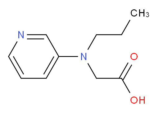2-(propyl(pyridin-3-yl)amino)acetic acid