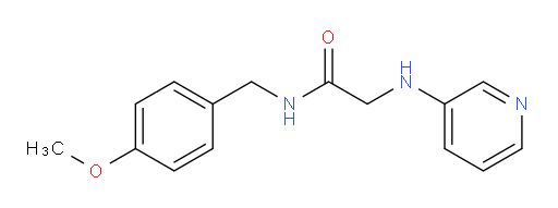 N-(4-methoxybenzyl)-2-(pyridin-3-ylamino)acetamide