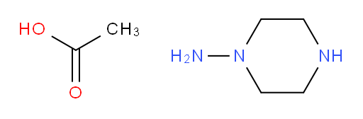 piperazin-1-amine acetate