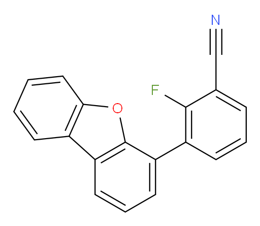 3-(dibenzo[b,d]furan-4-yl)-2-fluorobenzonitrile