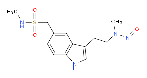 N-methyl-1-(3-(2-(methyl(nitroso)amino)ethyl)-1H-indol-5-yl)methanesulfonamide