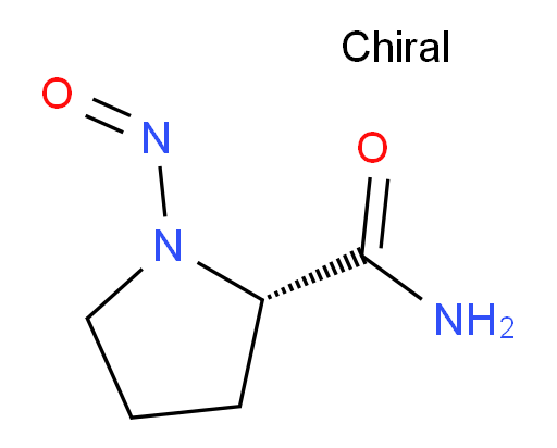 (S)-1-nitrosopyrrolidine-2-carboxamide