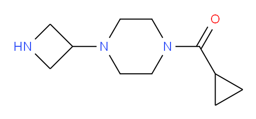 (4-(azetidin-3-yl)piperazin-1-yl)(cyclopropyl)methanone
