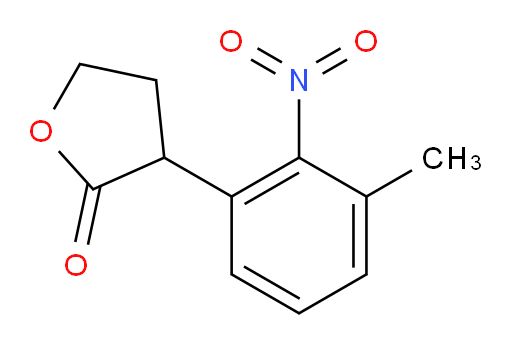 3-(3-methyl-2-nitrophenyl)dihydrofuran-2(3H)-one