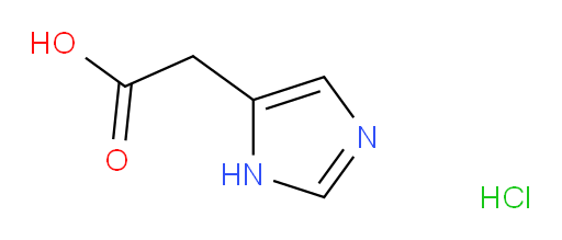 1H-Imidazole-5-acetic acid, hydrochloride (1:1)