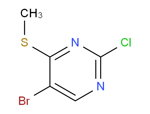 5-bromo-2-chloro-4-(methylthio)pyrimidine