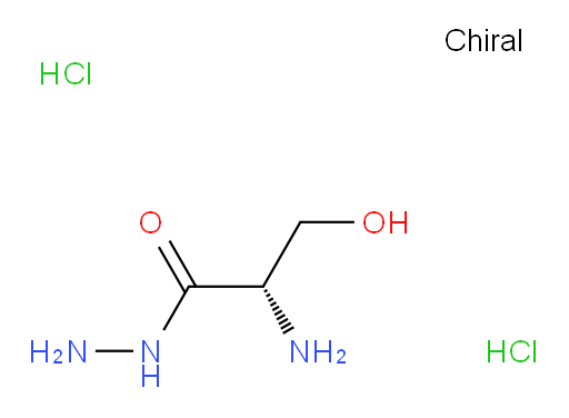 (S)-2-amino-3-hydroxypropanehydrazide dihydrochloride