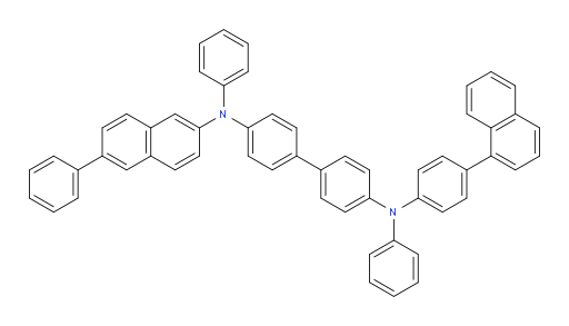 N4-(4-(naphthalen-1-yl)phenyl)-N4,N4'-diphenyl-N4'-(6-phenylnaphthalen-2-yl)-[1,1'-biphenyl]-4,4'-diamine