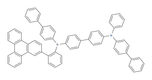N4,N4'-di([1,1'-biphenyl]-4-yl)-N4-phenyl-N4'-(2-(triphenylen-2-yl)phenyl)-[1,1'-biphenyl]-4,4'-diamine