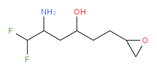 5-amino-6,6-difluoro-1-(oxiran-2-yl)hexan-3-ol